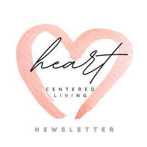 heart shape heart-centered living logo